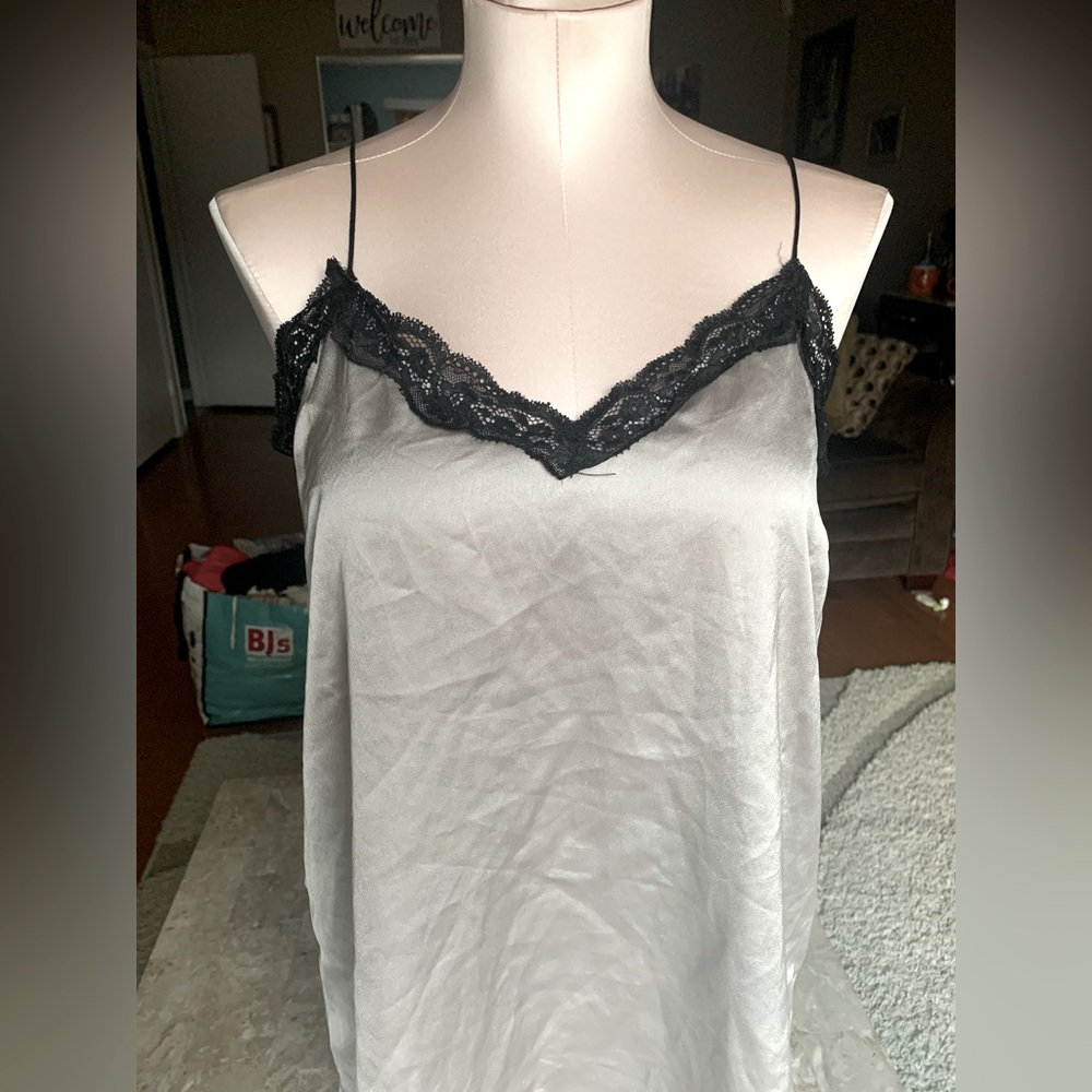 Lace tank-Boohoo